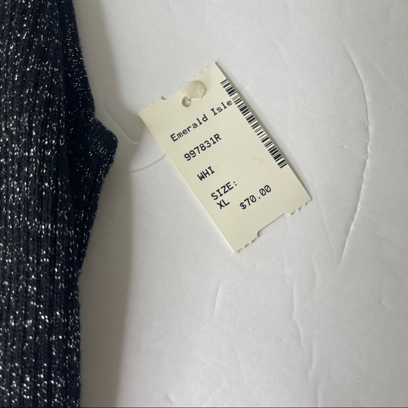 BEREK Takako Sakon NWT XL Vintage Silver Shimmer​​​ - Picture 5 of 13